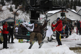 A-Basin opened Oct. 9, 2009.