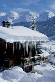 Icy accommodation at Autrans