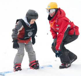 Horseshoe Resort has great teaching programs for kids.
