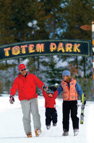 Crystal Mountain is one of the top family winter resorts in the Midwest.