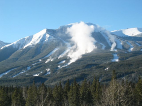 Nakiska bumped up their gun arsenal to add more snowmaking capacity this year. 