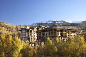 The new Viceroy Hotel is at the base of Snowmass.
