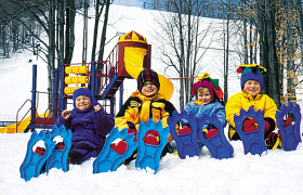Kids are always up front at Crystal Mountain, one of the top family resorts in the nation.
