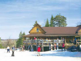 They'll be serving Thanksgiving dinner in the Ski Brule lodge and skiing and riding on the slopes.