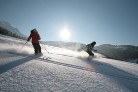 On the slopes in Bansko
