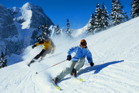 Skiers set for Christmas chaos at the airport