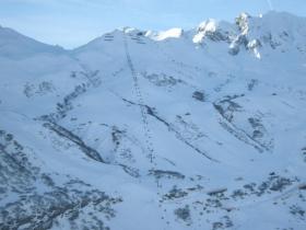 Lech Zürs - Blick auf den Seekopf.
