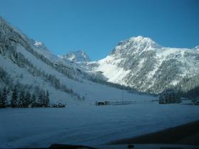 Stubaital - Bei der Anfahrt zum