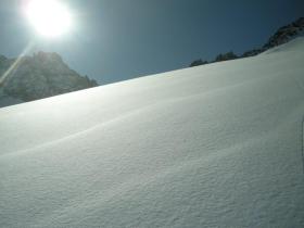 Stubaital - Tiefschnee im Herbst. Traumhaft.