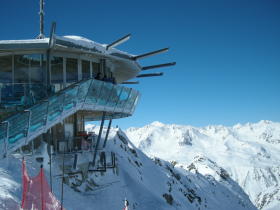 Hochgurgl - Das architektonisch interessante Bergcafe
