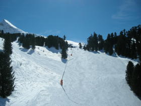 Hochgurgl - Schoene Waldabfahrten an der