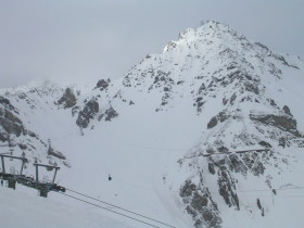 St. Anton Am Arlberg - The cable car headed