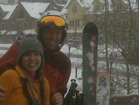 Breckenridge - outside the Irish Bar