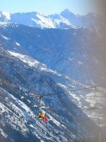 Courmayeur - Front side lift at