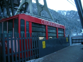 Courmayeur - Tram from town to