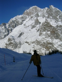 Courmayeur - View of Mont Blanc