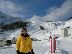 Courmayeur - Uphill view from base