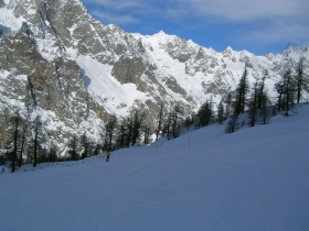 Courmayeur - Back side of Courmayeur
