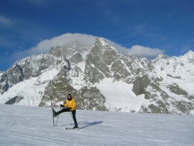 Courmayeur - Front side of Courmayeur