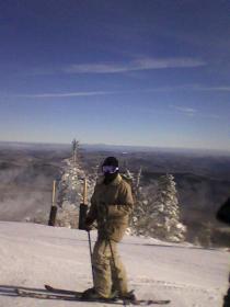 Killington - Dave at the peak