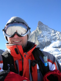 Zermatt - Self portrait beneath the