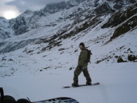Cervinia-Valle D'Aosta - Another lazy blue run