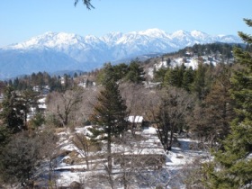Snow Valley - winter view from our