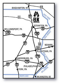 Elk Mountain - location   