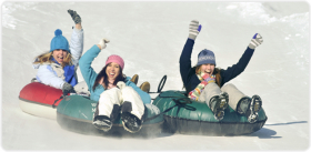 Windham Mountain - tubing   
