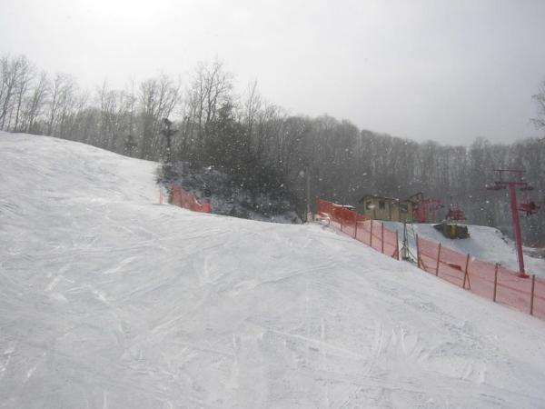 Top of Castle Run.