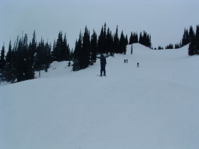 Whistler / Blackcomb - My brother at Whistler/Blackcomb.