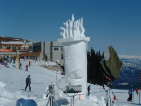 Whistler / Blackcomb - Beautiful ice sculptures at