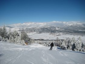 St Pierre dels Forcats - Fresh tracks at the