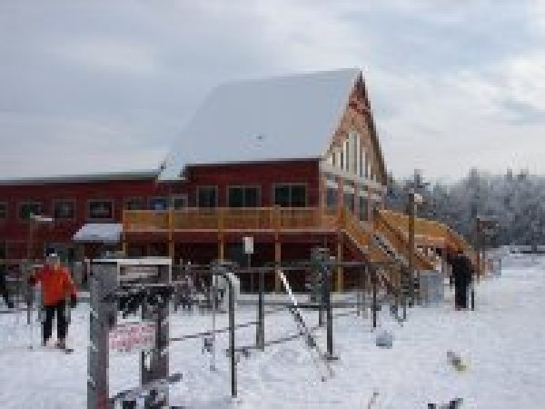 The new lodge and restaurant at West Mountain