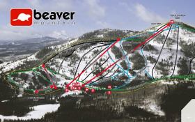 Beaver Mountain - Map 1  