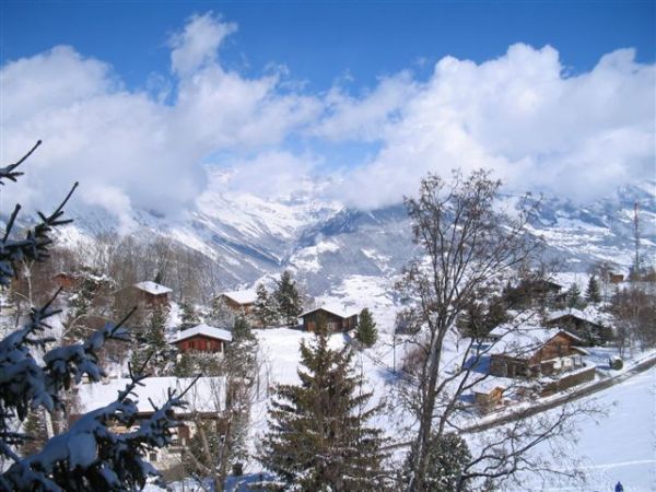 View over Rhone Valley from Le Cret ('the Ridge')