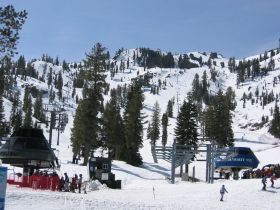 Alpine Meadows - View from the lodge.