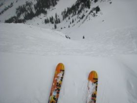 Telluride - The drop-in at Diherdral