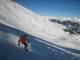 Courchevel - A few inches of