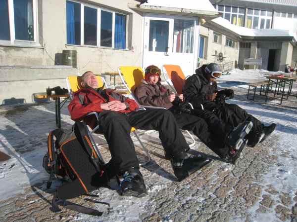 I did mention Cervinia is the sunny side, right?