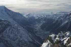 Chamonix - The valley floor from