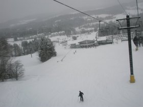Ascutney - Looking Down The Mountain