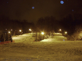 Shawnee Mountain - Black Diamonds at Night
