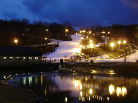 Shawnee Mountain - Shawnee Mountain at Night