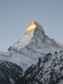 Zermatt - Morning Alpenglow on the