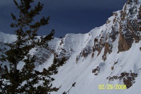 Snowbasin - view from the lunch