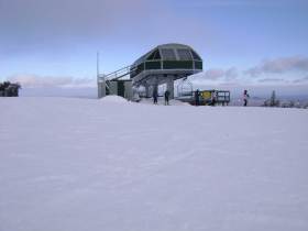 Mount Snow - Lift at Summit 