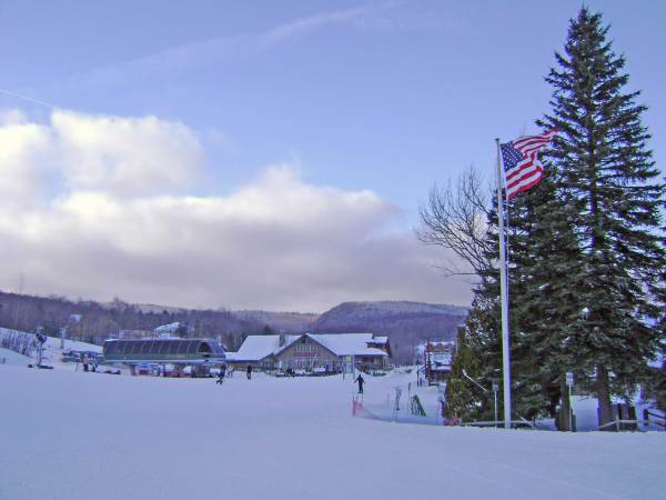 Base of Mount Snow