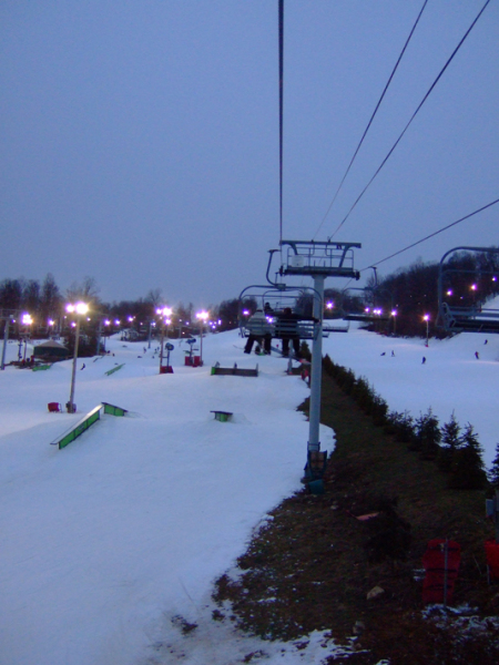 B-Lift, Black Bear Park on left