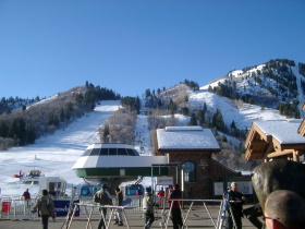 Snowbasin - Snowbasin base area 
